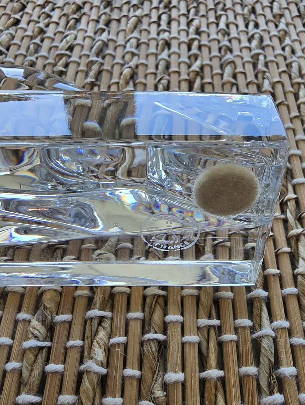 Baccarat Crystal Greyhound Dog Figurine Paperweight Made In France. Signed - Picture 8 of 9